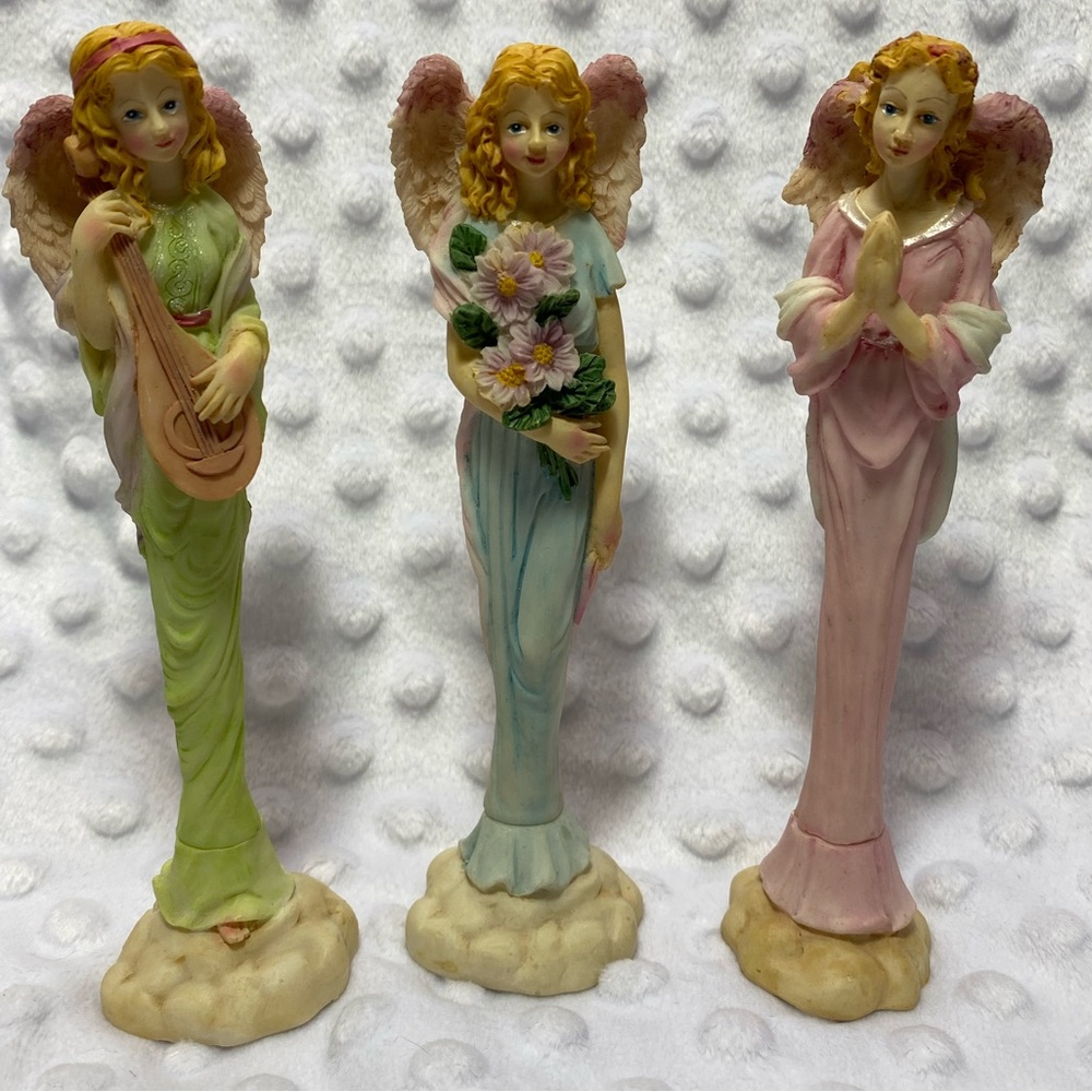 Vintage Set of 3 Avon Angel Pens